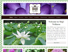 Tablet Screenshot of mujowellness.com